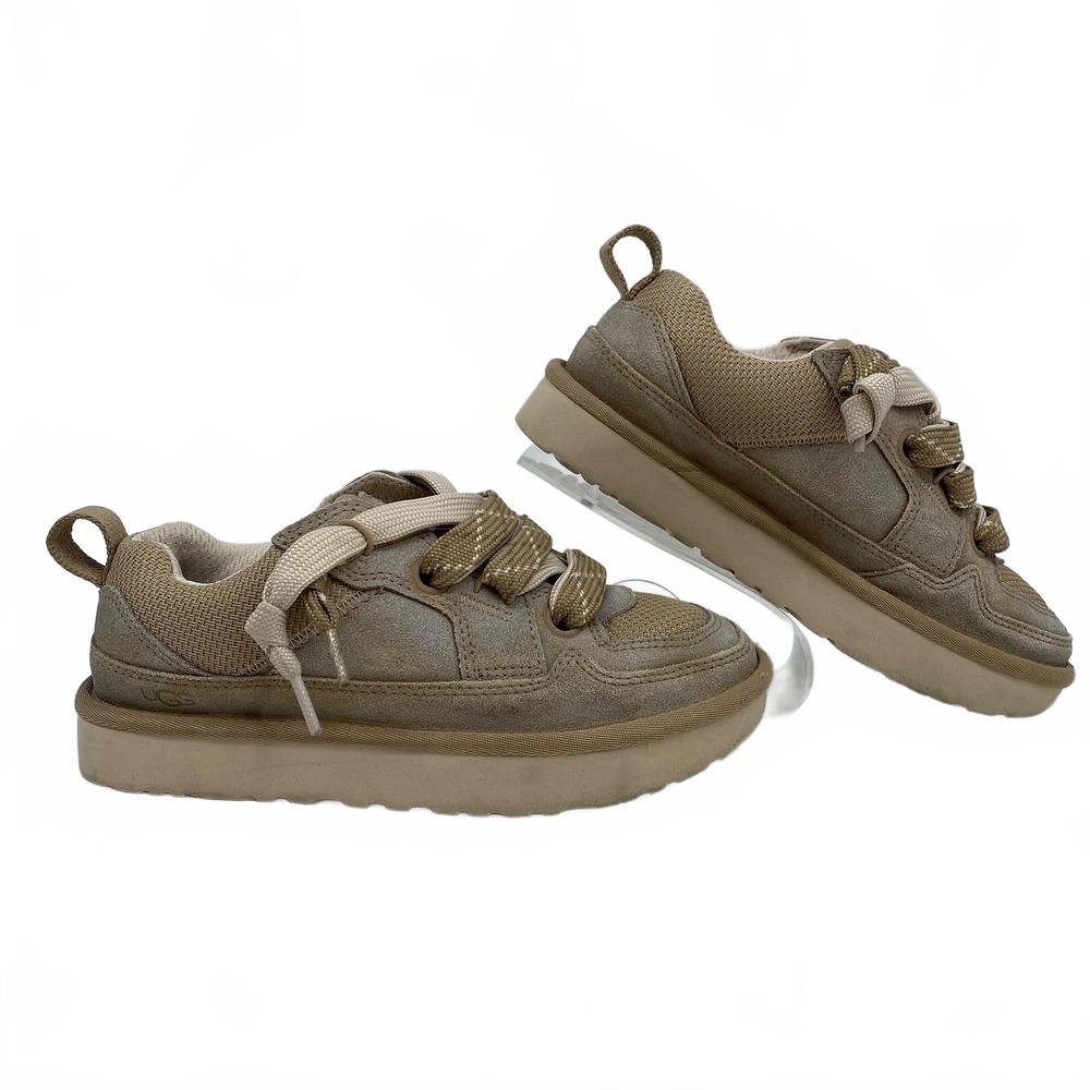 UGG Beige Lo Lowmel Sneakers | Womens 6